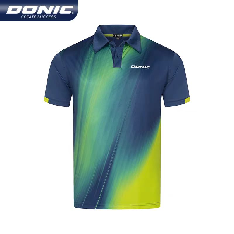 Table Tennis Zhang Jike - Koszulka do tenisa stołowego DONIC Okrągły