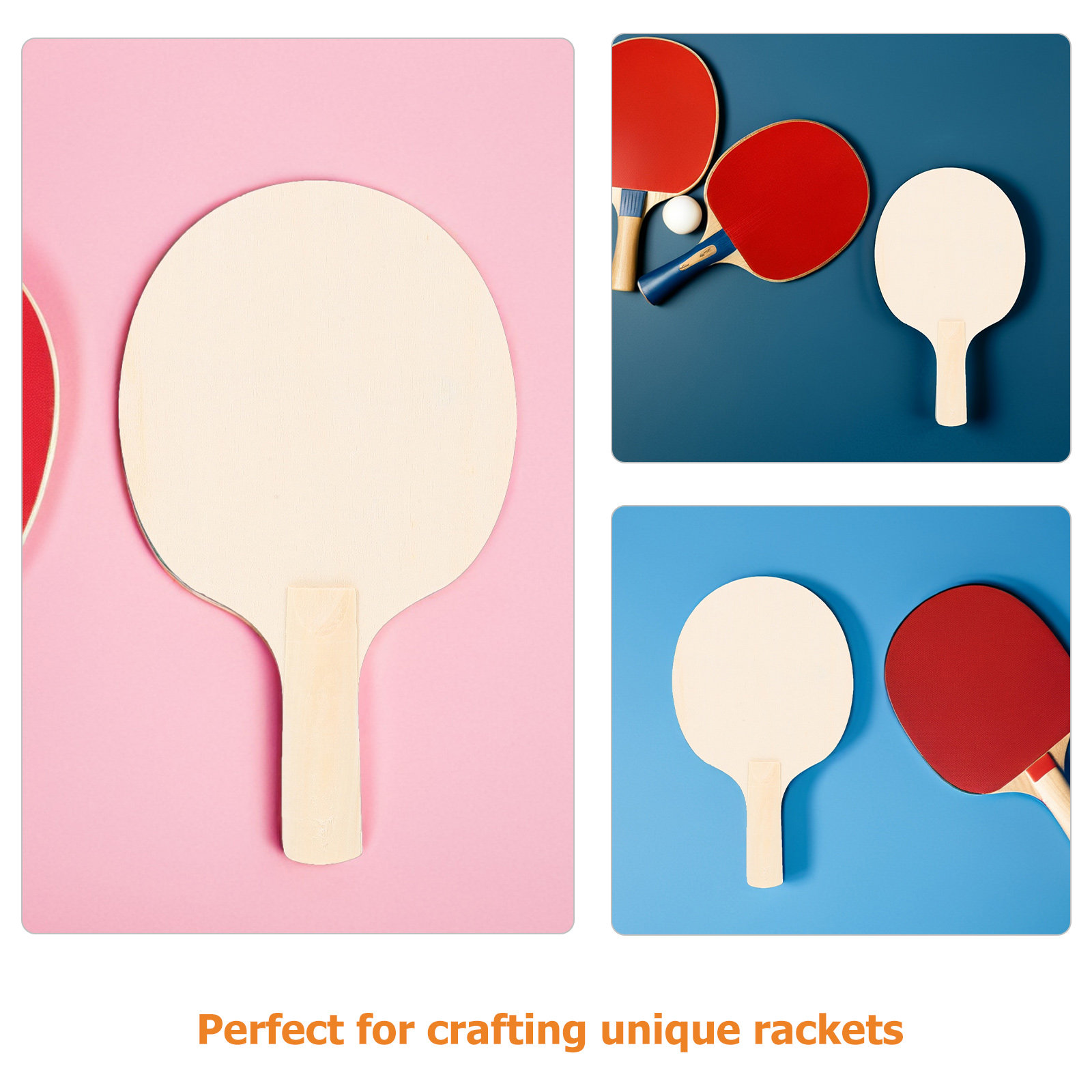 12 sztuk – drewniane, nieobrob – Table Tennis Racket recenzja i cena